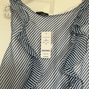 Cute navy and white summer dress